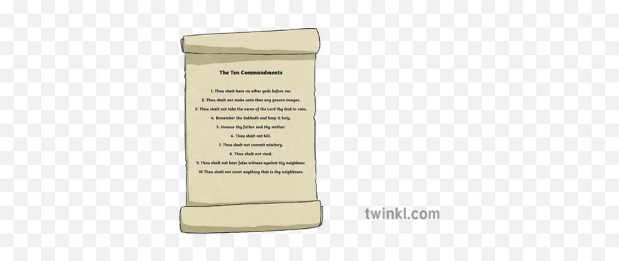 Ten Commandments 2 Illustration - Language Png,10 Commandments Icon