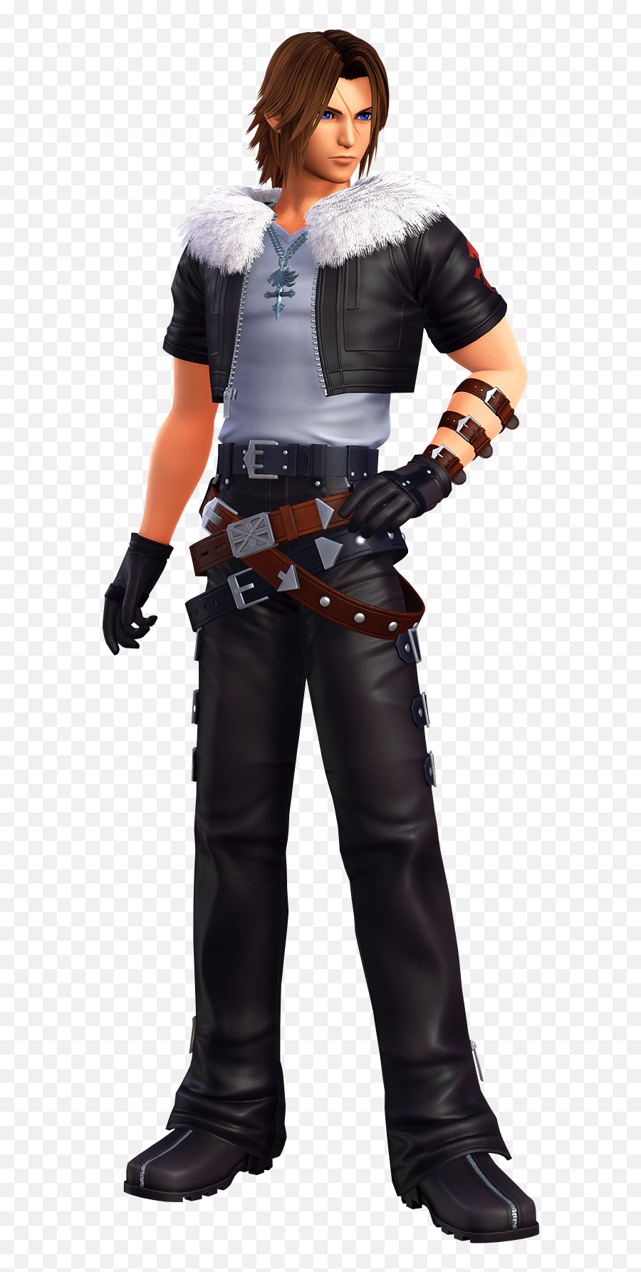 Squall Leonhart - Fictional Character Png,Tifa Gamer Icon