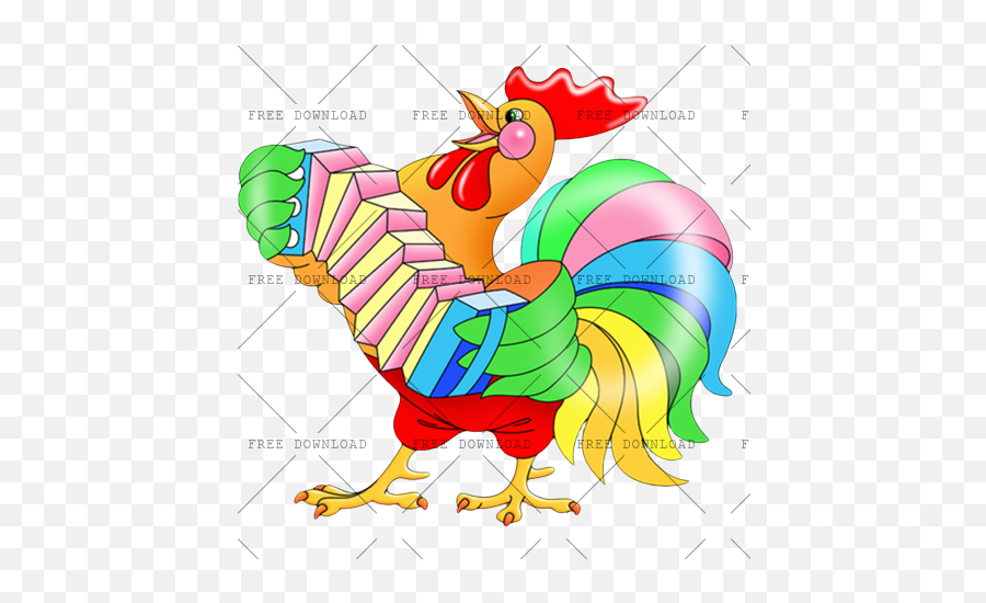 Cock Chicken Rooster Png Image With Transparent Background Caterpillar