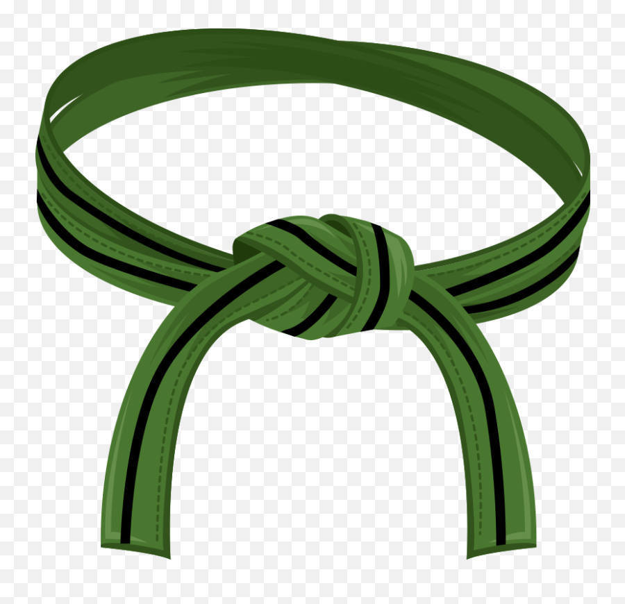 Taekwondo Belts Belt Meaning - Black Belt Clipart Png,Belt Icon