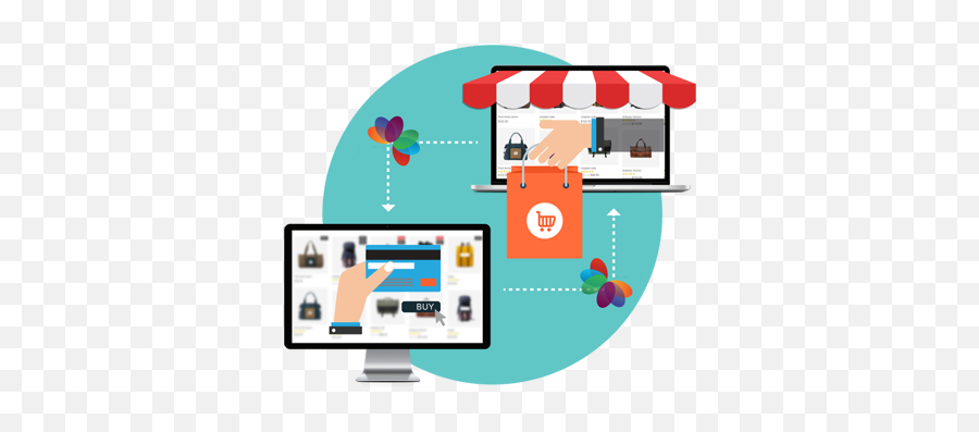 B2c Portal Development Company Delhi Ncr Website Design - Design Ecommerce Website Development Png,B2c Icon