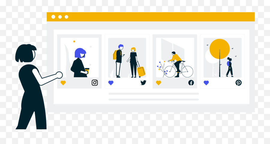 Embed A Social Media Feed - Language Png,Social Icon Buttons