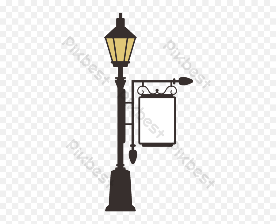 Black Street Light Sign Vector Png Images Psd Free - Vector Luz De Calle,Lighting Icon Vector