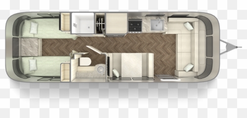 International 28rb Twin Floor Plan Travel Trailers Airstream - Airstream International 30rb Png,Classic Shell Windows 8.1 Start Button Icon