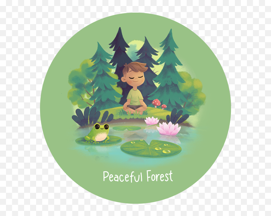Peaceful Forest U2013 Calming Game For Kids Wonder Bunch - Fictional Character Png,Peaceful Icon