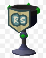 Trailblazer Mithril Trophy - OSRS Wiki Art png