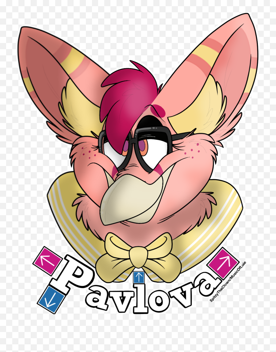 Pavlova Headshot Badge U2014 Weasyl Png Fnaf Mangle Icon