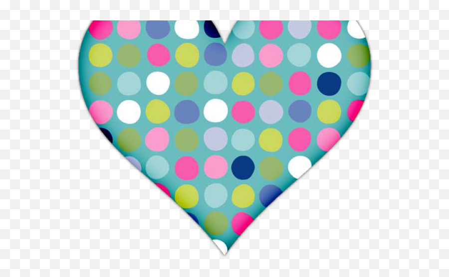Small Dot Png - Dots Clipart Small Heart With Dots Clip Art,Dot Png