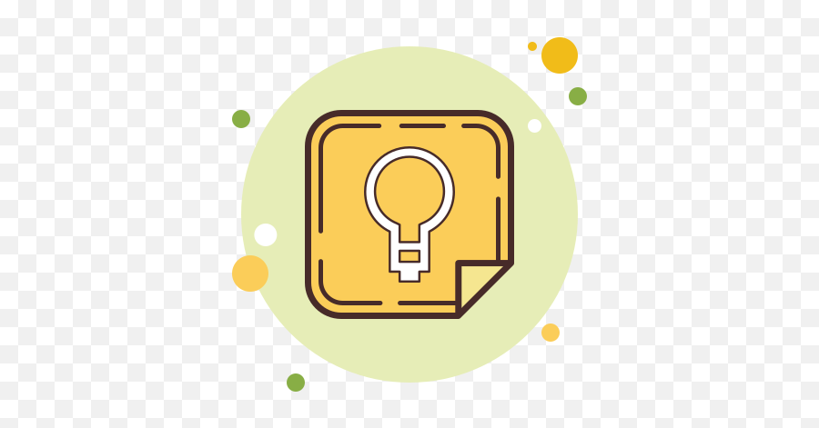 Google Keep Icon In Circle Bubbles Style - Telegram Icon Aesthetic Png,Google Keep Icon Png