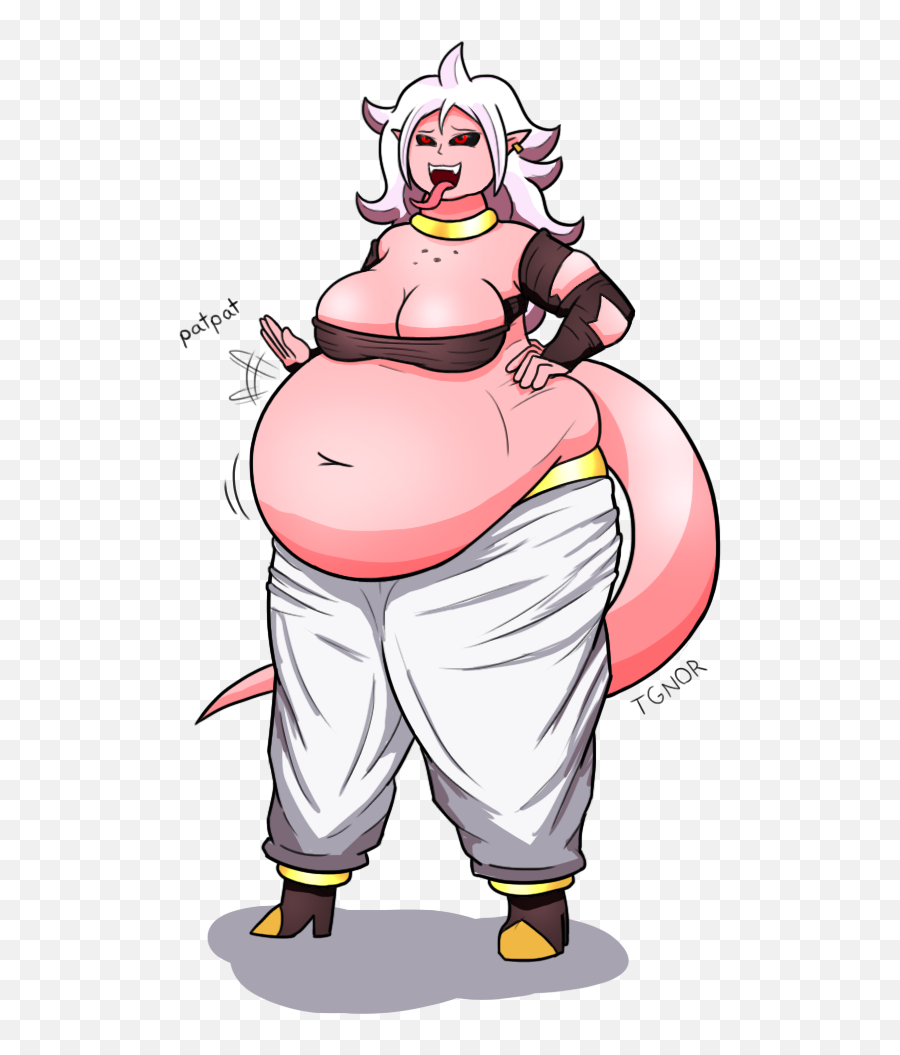 Numero 21 Dragon Ball Png Image - Android 21 Fat,Android 21 Png