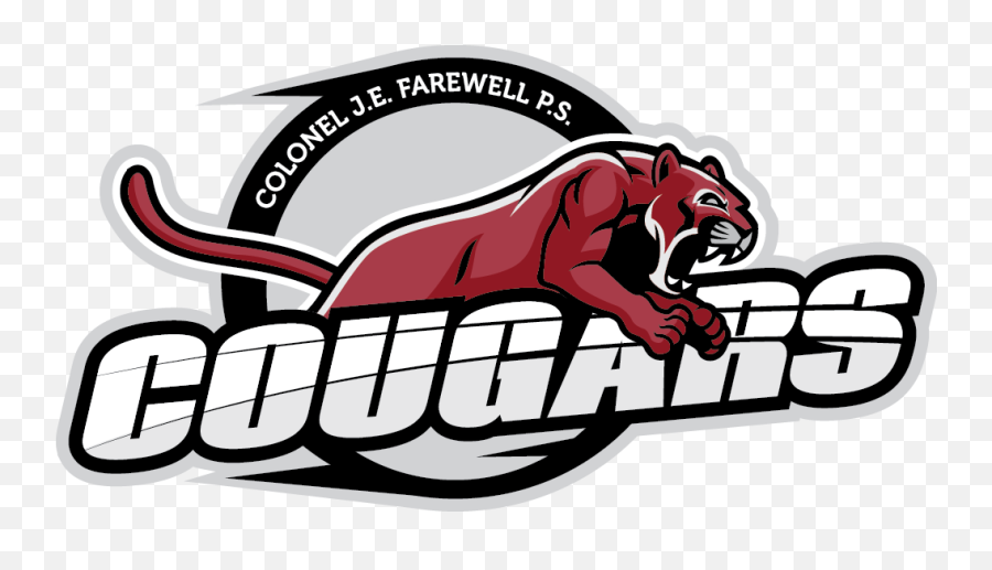 Download Col Farewell Leaping Cougar - Colonel Je Farewell Colonel Farewell Public School Png,Farewell Icon