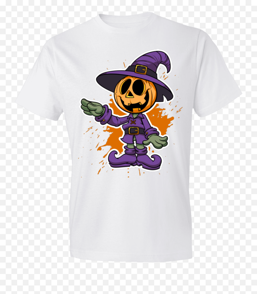 Halloween Pumpkin Head Gildan 980 Lightweight T - Shirt 45 Oz Ebay Cartoon Jack O Lantern Character Png,Icon Pumpkin Helmet