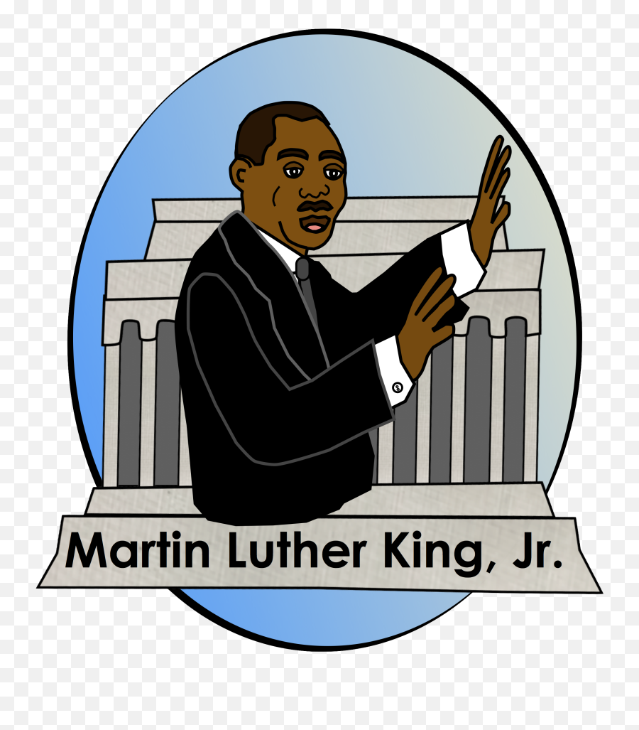 Martin Luther Jr Clipart Clip Download - Mlk Jr Transparent Clip Art Png,Martin Luther King Jr Png