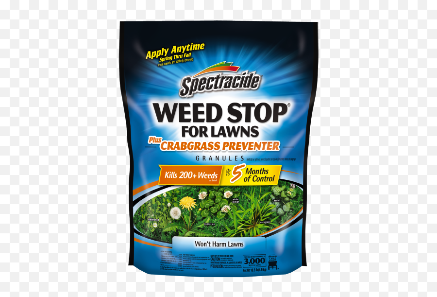 Spectracide Weed Stop For Lawns Plus Crabgrass Preventer - Spectracide Weed Stop Png,Weeds Png