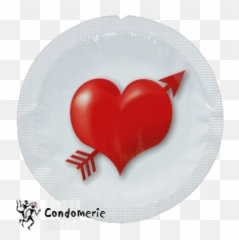 Heart Arrow Condom - Heart Png,Condom Png