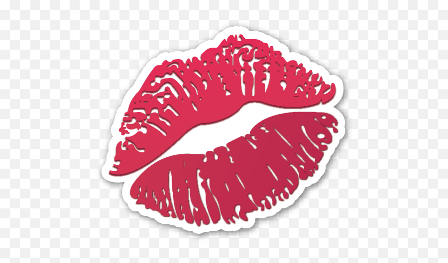 Kiss Png - Kiss Emoji Png Sticker,Lipstick Kiss Transparent Background