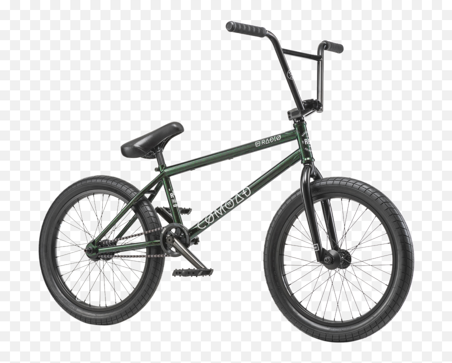 Radio Comrad Bmx Bike Black Png