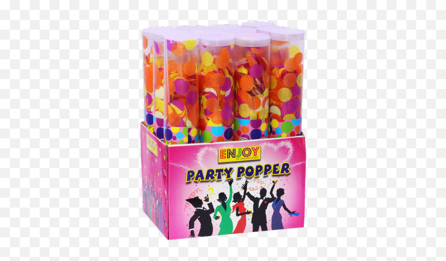 Party Poppers Enjoy - Pvc Party Popper Png,Party Popper Png