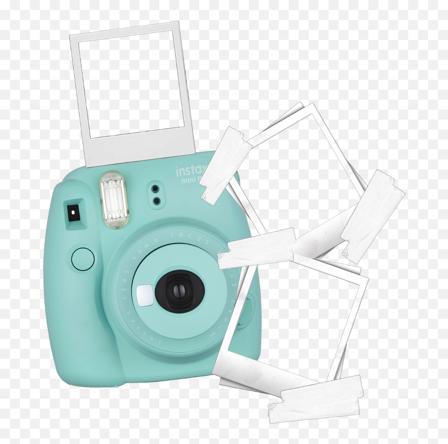 Polaroid Camera Picture Sticker Template Edit Cute Aest - Polaroid Stickers Png,Polaroid Camera Png