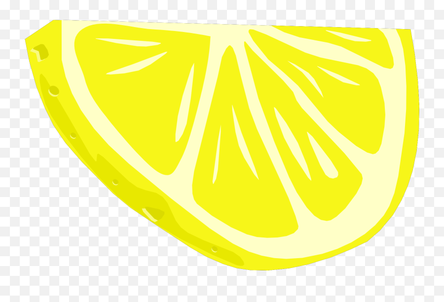 Lemon Clip Art - Half Png Slice Lemon,Lemon Slice Png