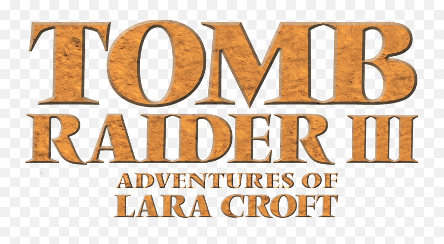 Classic Tomb Raider - Steamgriddb Tomb Raider 3 Logo Png,Tomb Raider Logo Png