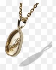 Prayer Hands Pendant - Locket png
