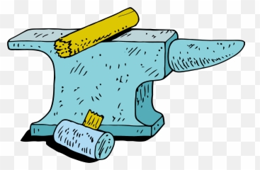 Carpanter Anvil Clipart Png - Clip Art,Anvil Png