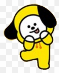 Chimmy Sticker - Bts Bt21 Bt21 Chimmy Clipart Full Size Transparent Chimmy Bt21 Png,Bt21 Png