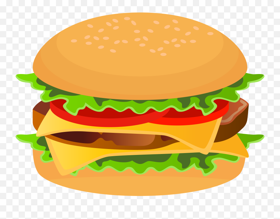 Hamburger Clipart Png Cheese Burger