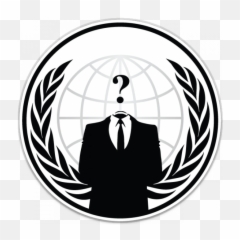 Download Anonymous Hacker Logo 2 By Jose - Icon png