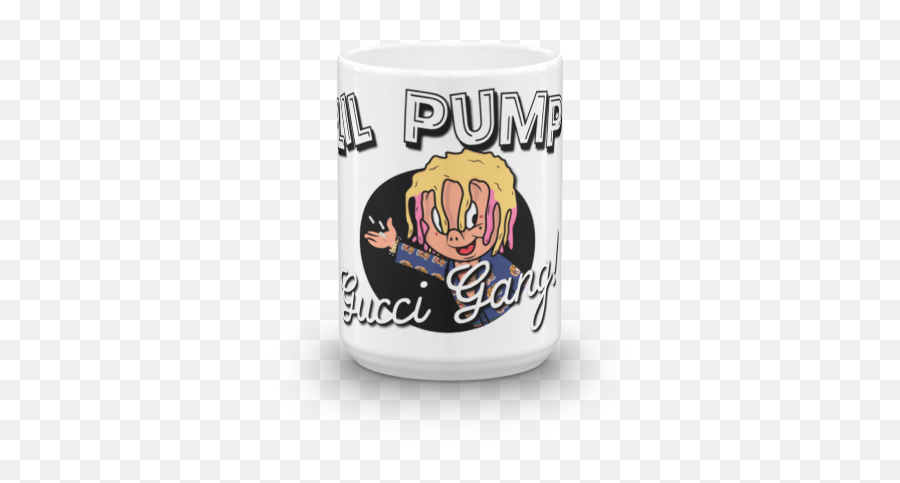 Lil Pump Gucci Gang Mugs - Coffee Cup Png,Lil Pump Png