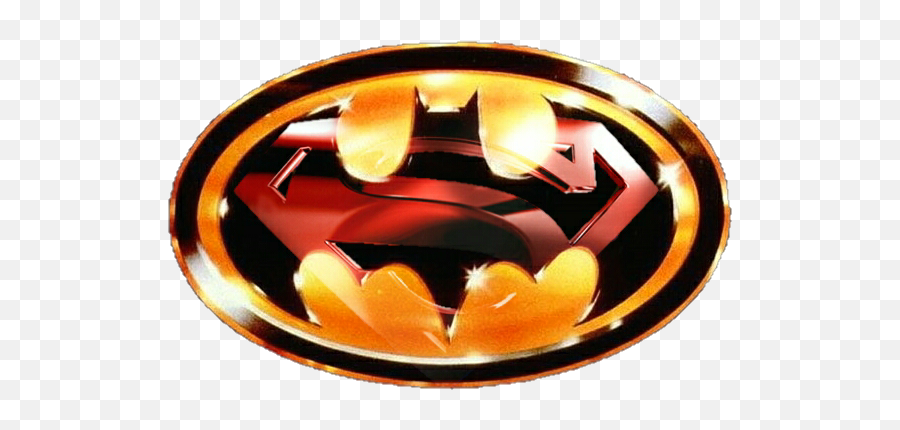 Batman Superman Logo Png - Superman And Batman Logo Png,Batman Superman Logo