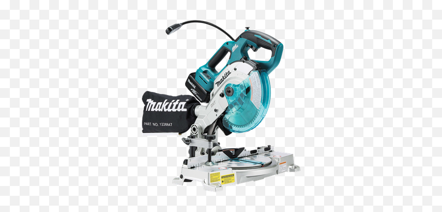 Makita 18v 165mm Brushless Cordless - Makita Battery Drop Saw Png,Saw Transparent