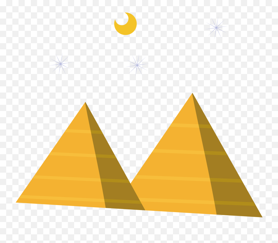 Download Egyptian Pyramids Clip Art - Egypt Pyramid Clip Art Png,Pyramids Png