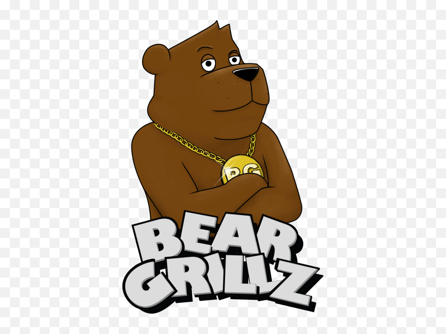 Bear Grillz Transparent Cartoon - Bear Grillz Png,Grillz Png