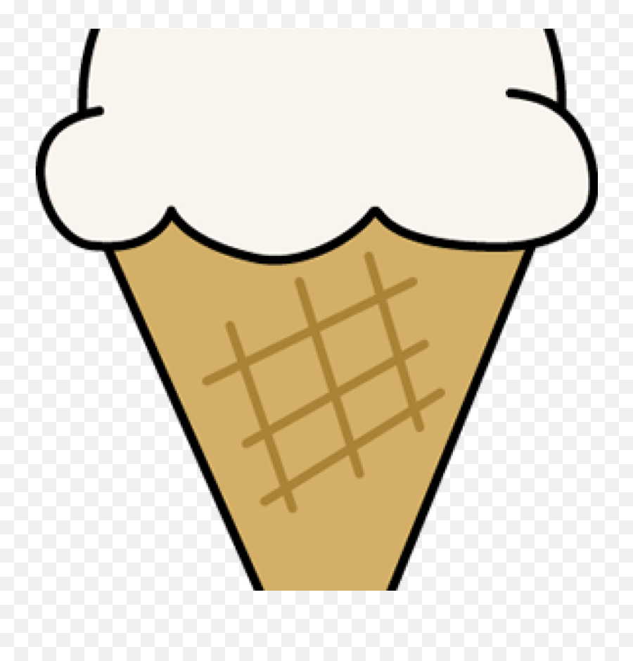 Ice Cream Cone Clip Art Vanilla - Ice Cream Vanilla Clipart Png,Vanilla Ice Cream Png