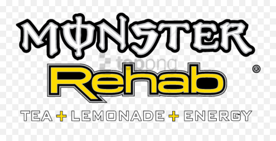 Monster Rehab - Monster Energy Rehab Logo Png,Monster Energy Logo Png