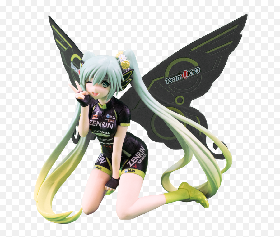 Hatsune Miku Racing Ver 2017 Team Ukyo - Figure Racing Miku 2017 Png,Miku Transparent