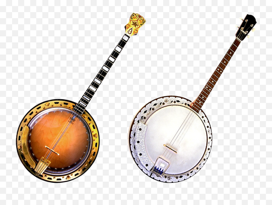 Two Banjo Instruments Png Image - Tenor Banjo Tuning,Banjo Png