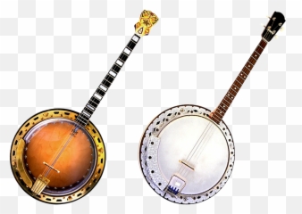 Two Banjo Instruments Png Image - Tenor Banjo Tuning,Banjo Png