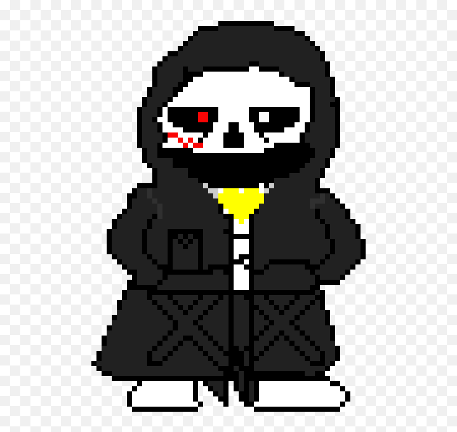 Cross Sans In A Cloak Transparent Cartoon - Jingfm Portable Network Graphics Png,Cloak Png