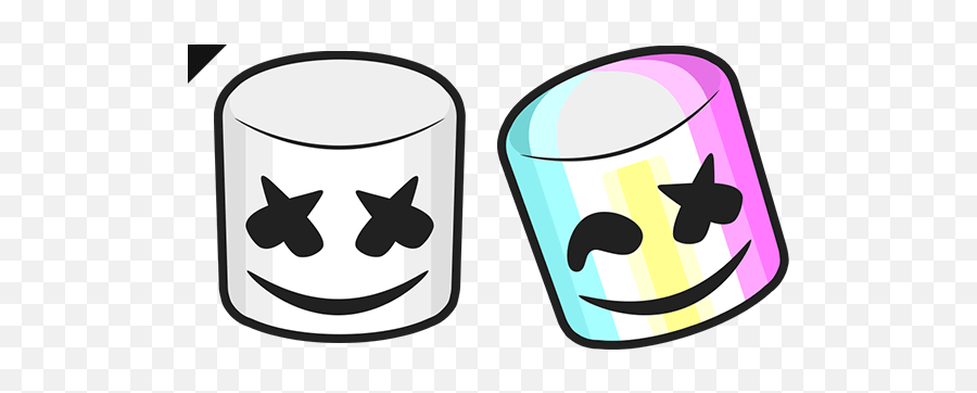 Marshmello Cursor U2013 Custom Browser Extension - Custom Cursor Marshmello Png,Skrillex Png