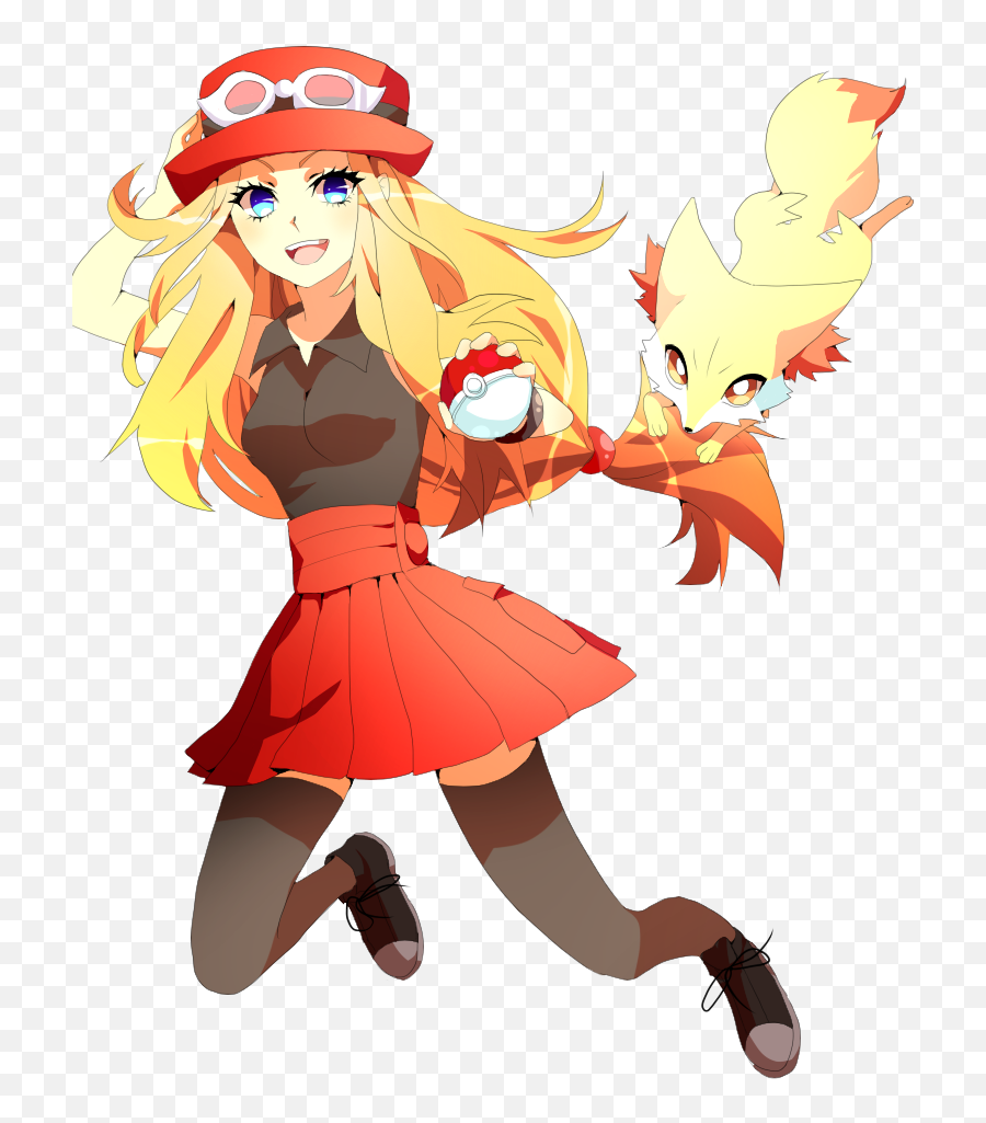 Pokemon Xy Serena Fanart Sai Png Version By Exghost - Fur Serena Pokemon Xy Fanart,Pokemon Png