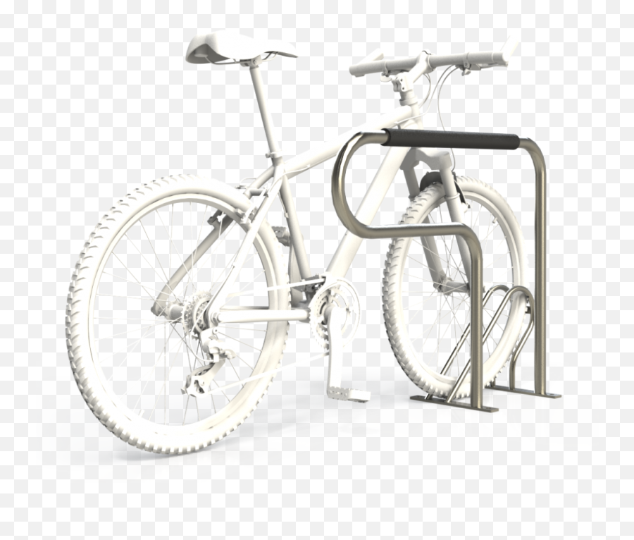 Download Compact Vandal Resistant Fully - Bicycle Frame Png,Bike Rack Png