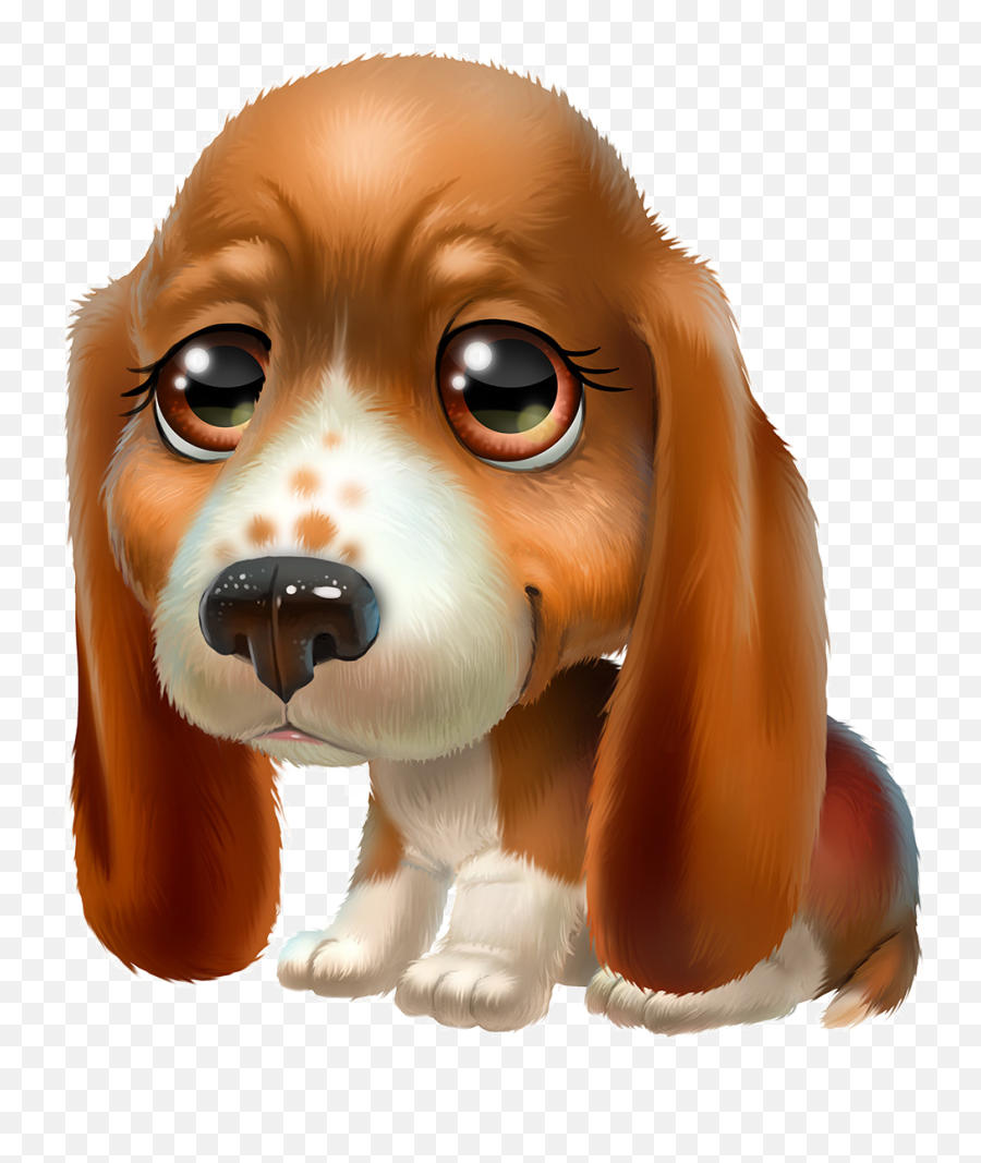 Sad Puppy - Big Ears Dog Clipart Png,Sad Dog Png