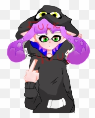 Splatoon Squidgirl M3gp01d - Illustrations Art Street Fictional Character Png,Splatoon Squid Logo