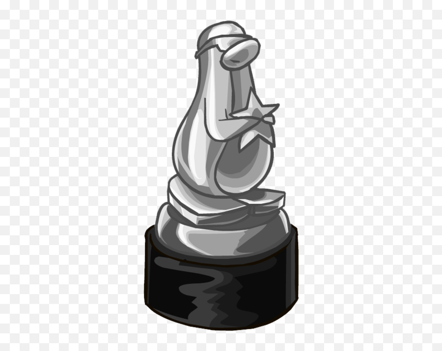 Silver Award Club Penguin Wiki Fandom - Penguin Award Club Penguin Png,Award Icon Png