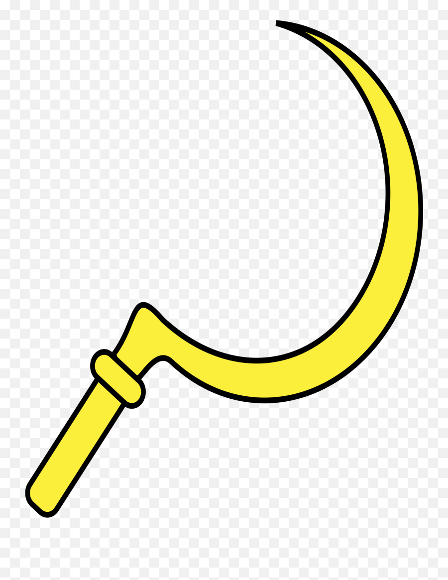 Open - Drawing Of Sickle For Kids Png,Sickle Png