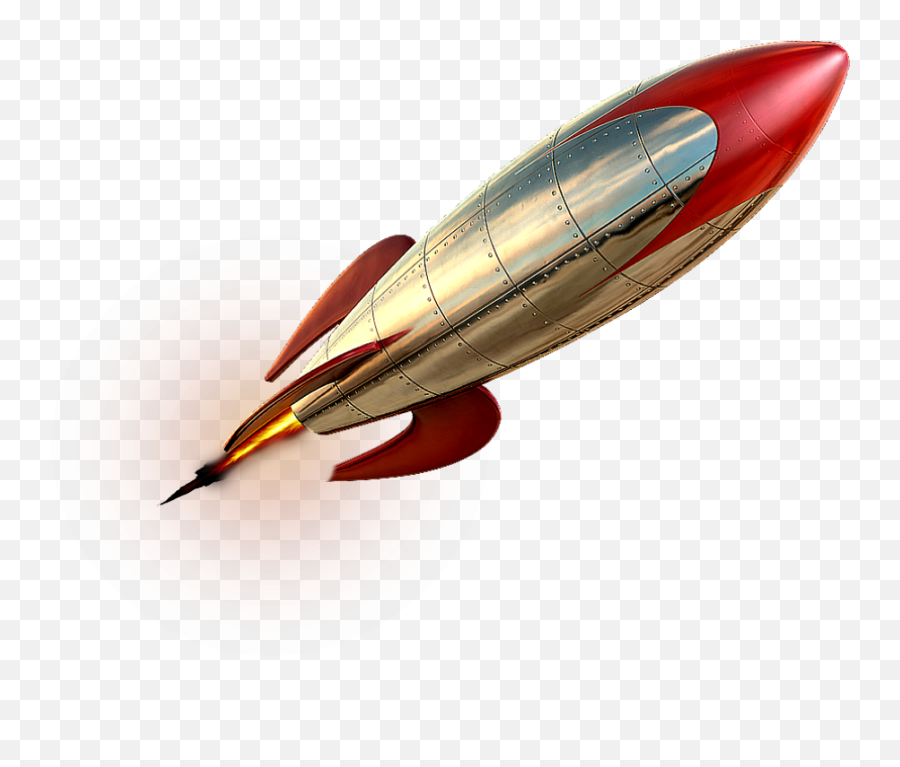 Red - Rocket Png,Missile Transparent
