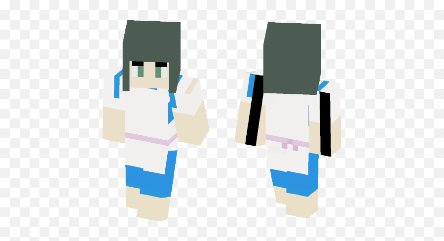 Download Haku - Spirited Away Minecraft Skin For Free Haku Spirited Away Minecraft Skin Png,Spirited Away Transparent